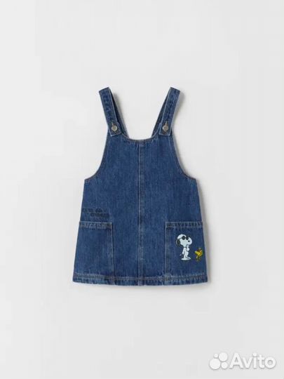 Джинсовый сарафан Zara