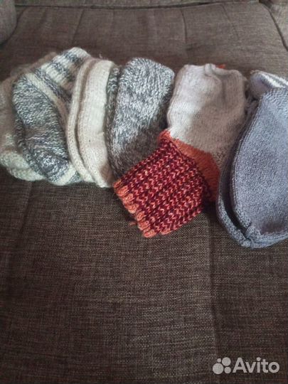 Вязанные носки ручной работы