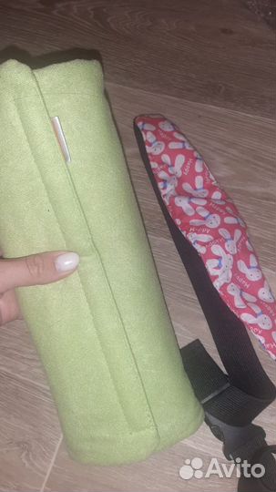 Фиксатор головы в машину+ подушка; вожжи