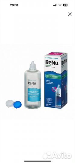 Раствор для контактных линз