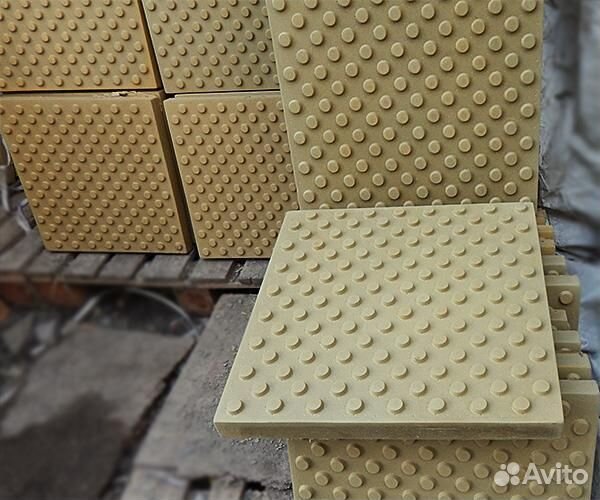 Тактильная тротуарная плитка