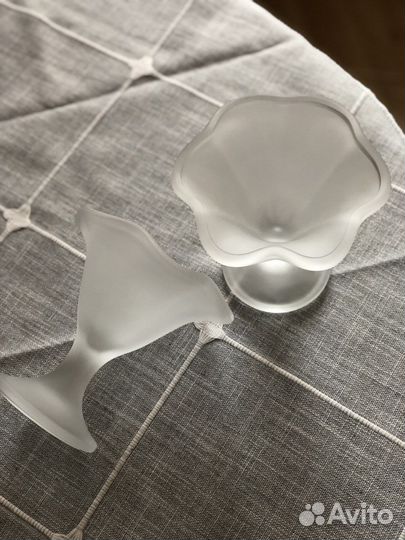 Креманка, Италия. Матовое стекло