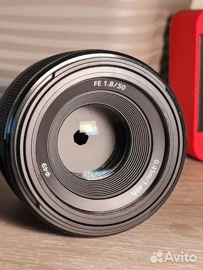 Светосильный Объектив Sony E 50mm f 1 8
