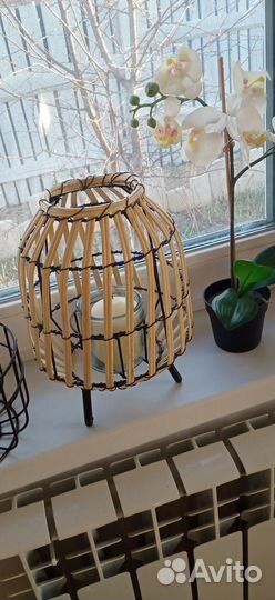 Фонарь со свечой