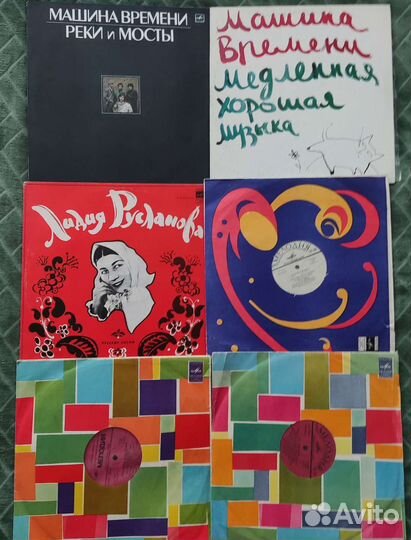 Виниловые пластинки рок барды jazz