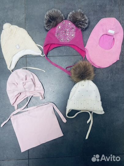 Шапка для девочки 48 50