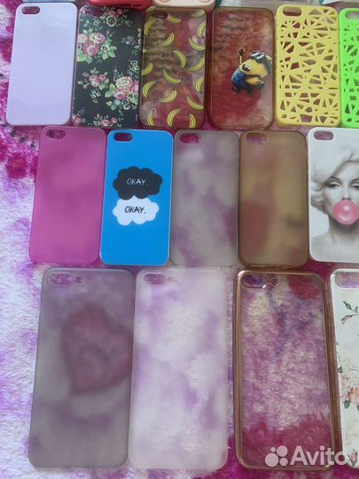 Чехлы на iPhone 4, 5s, 7/8 plus, x