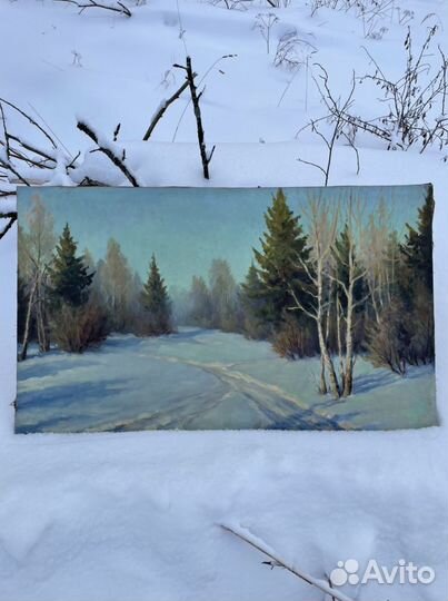 Картины, винтаж, холст/мас; чеканка, фарфор. стат