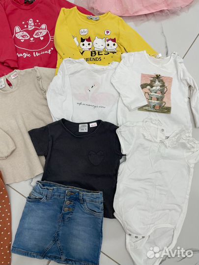 Одежда пакетом для девочки 80-86