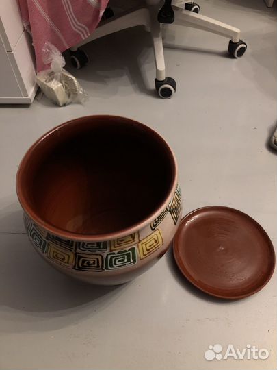 Горшок для цветов керамика