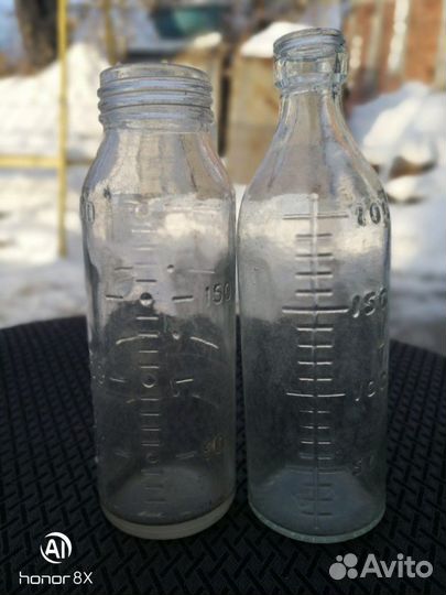 Детская бутылочка с делением