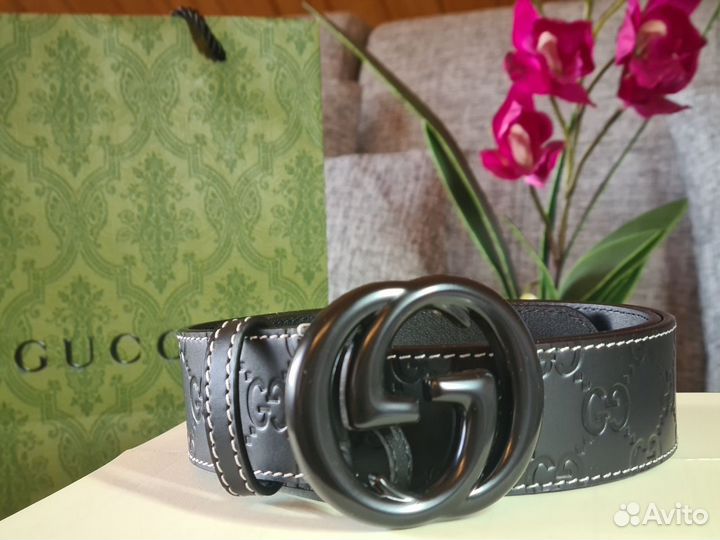 Ремень мужской Gucci. Оригинальное качество