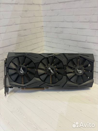 Видеокарта Rx 480 8GB asus strix gaming