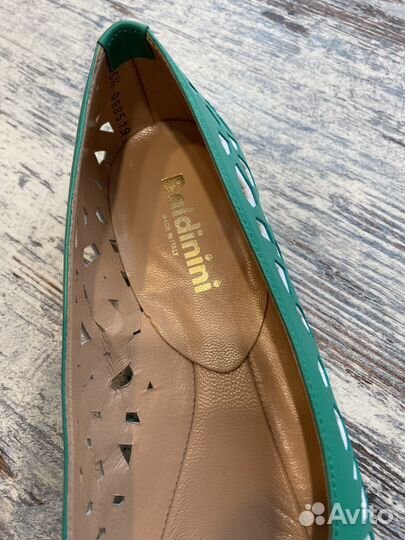 Балетки натуральная кожа