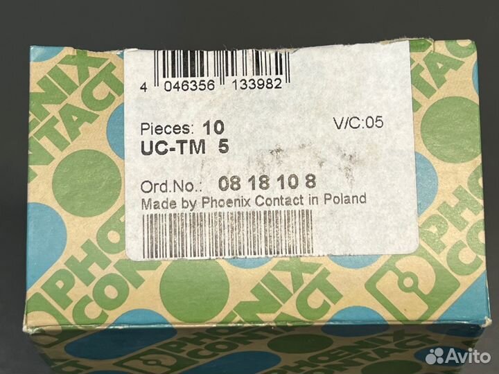 Phoenix contact 0818108 Маркировка, новая, 4 шт