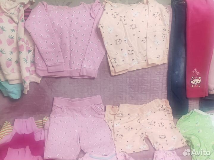 Теплые вещи на девочку 116 122