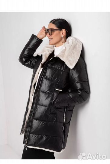 Пуховик зимний женский