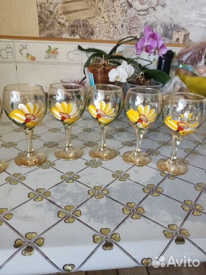 Бокал для вина 6 шт ретро