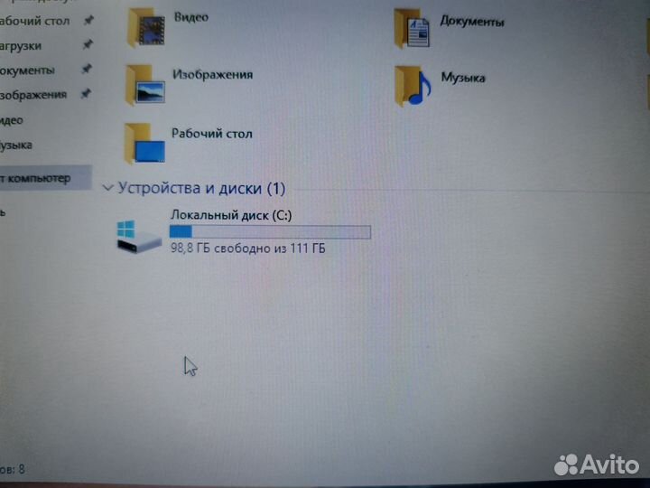 Быстрый Ноутбук Lenovo 330-14IGM с SSD 4+ч. от акб