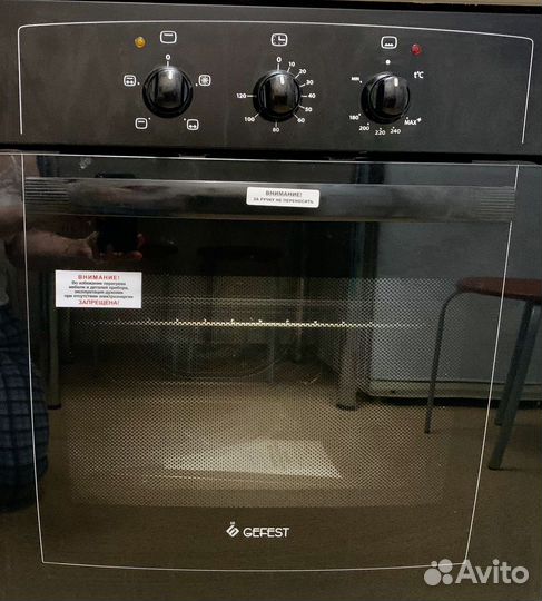 Газовый духовой шкаф
