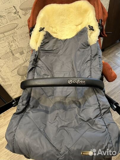 Конверт в коляску из овчины mansita Toscana