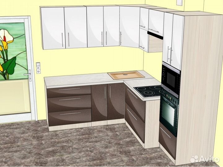 Проектирование корпусной мебели в про100