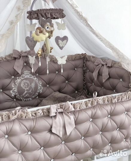 Бортики в кроватку