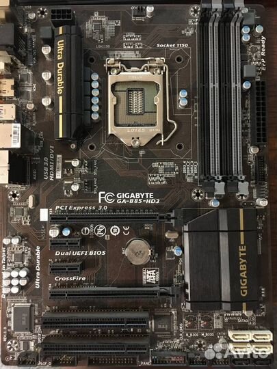 Материнская плата Gigabyte ga-b85-hd3