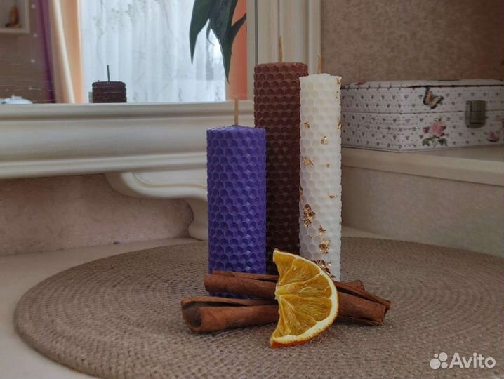 Свечи из вощины