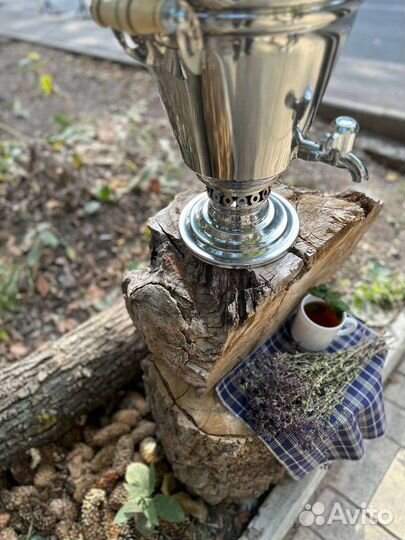 Отличный Самовар на дровах