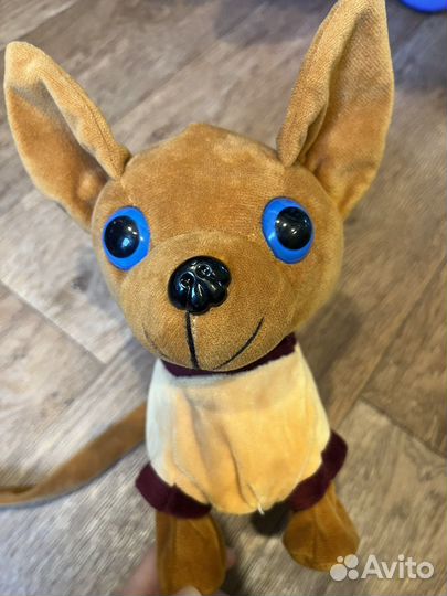 Новая Маленькая собачка игрушка музыкальная ходит