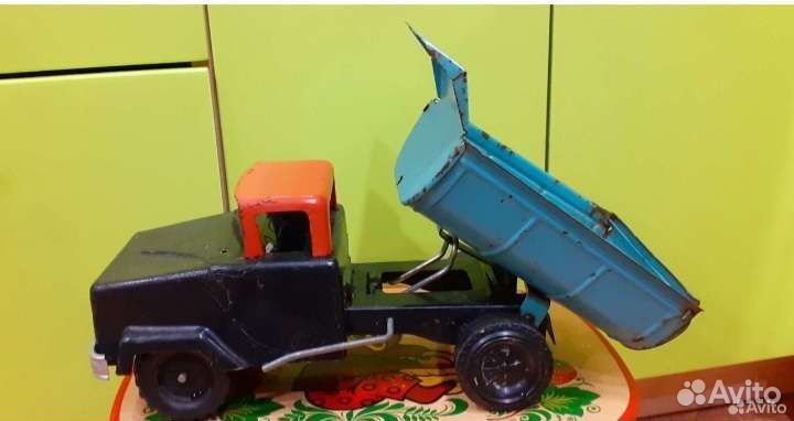Машинки детские Самолет, Самосвал, набор СССР