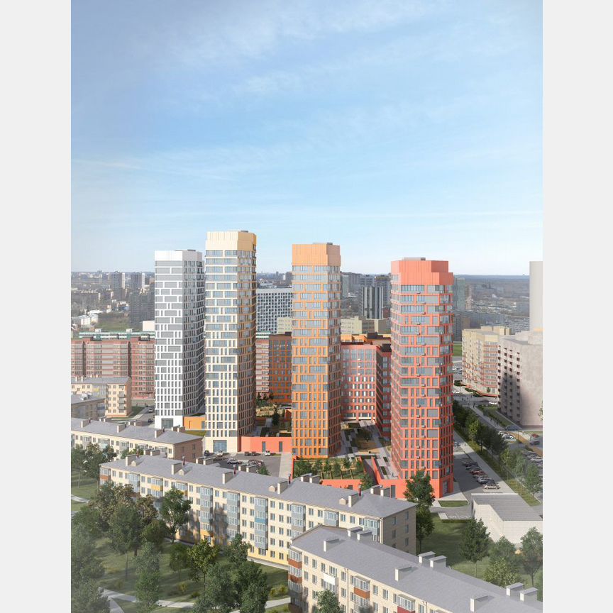 Квартира-студия, 29,9 м², 24/25 эт.