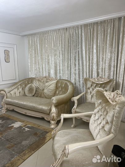 Диван и 2 кресла