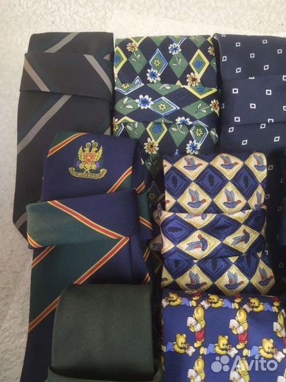 Галстук мужской шелк 10 шт
