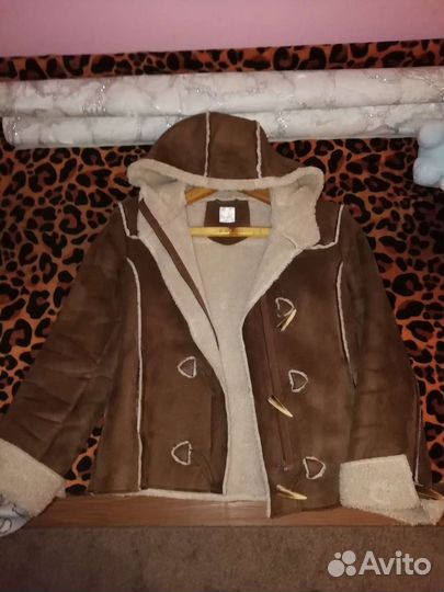 Дубленка натуральная женская 46-48