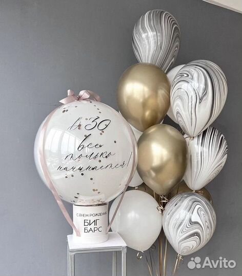 Гелиевые и воздушные шары