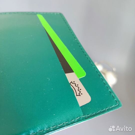 Картхолдер Rolex slim green