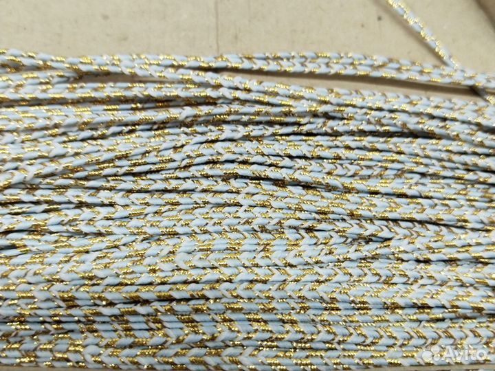 Шнур с люрексом