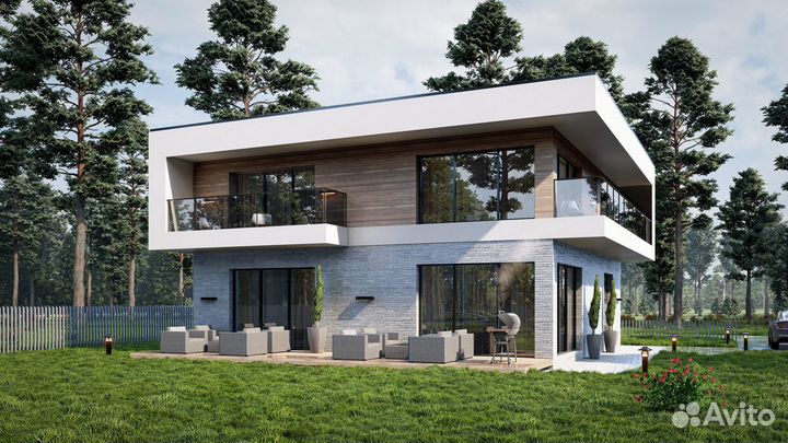 3D Визуализация частных домов и коттеджей