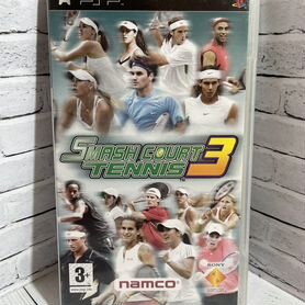 Smash Court Tennis 3 Теннис Игра PSP Эксклюзив