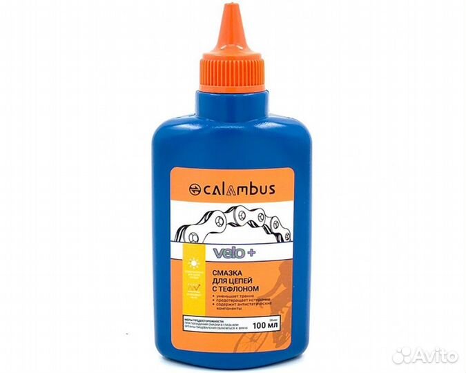 Смазка calambus для цепей жидкая с тефлоном для су