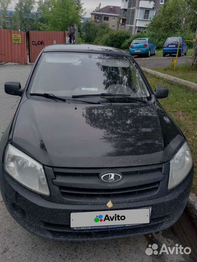 LADA Granta 1.6 МТ, 2014, битый, 107 000 км