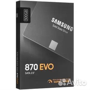 Накопитель Samsung SSD 870 EVO новый