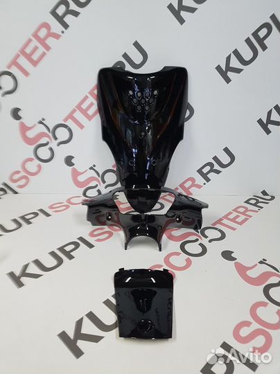 Комплект пластика Yamaha Basic Jog SA24J (Черный)