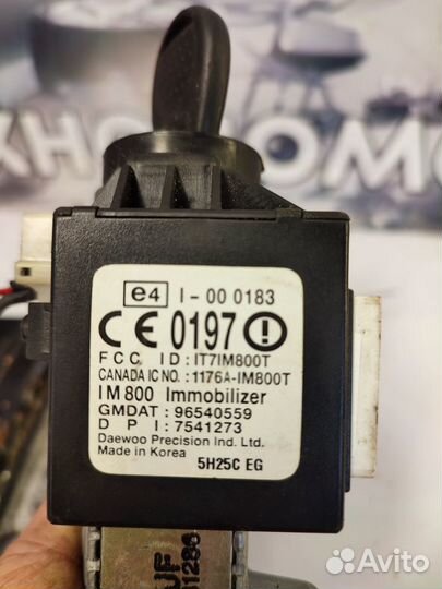 Блок управления двигателем Chevrolet Aveo 1.2