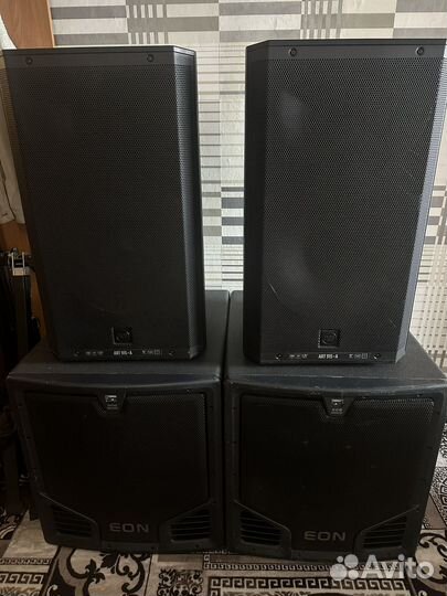 Полностью продам апаратуру фирми JBL Rcf