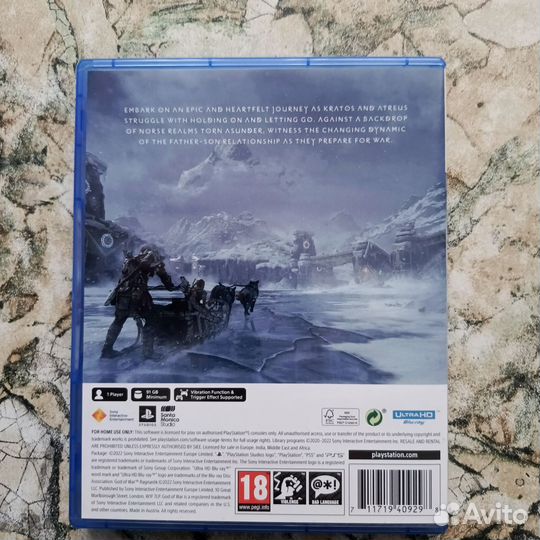 God of war ragnarok ps5 диск