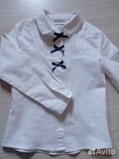 Рубашка белая на девочку