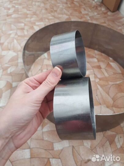 Кольца для торта нержавейка.сталь